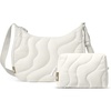 image:imagetomtoc Puffer Sling Crossbody Bag for Women Trendy Electronics Organizer Travel Case