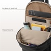 image:imagetomtoc 360 Protective Puffy Laptop Sleeve for 13inch MacBook Air M5A34492026M4M3M2 A3240 A3113 10L Puffy Sling Backpack for Women Girls