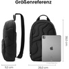 image:imagetomtoc 360 Protective Puffy Laptop Sleeve for 13inch MacBook Air M5A34492026M4M3M2 A3240 A3113 10L Puffy Sling Backpack for Women Girls