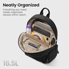 image:imagetomtoc 14inch Puffer Laptop Backpack for Women 165L WaterresistantBlack