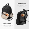 image:imagetomtoc 14inch Puffer Laptop Backpack for Women 165L WaterresistantBlack