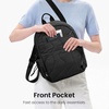 image:imagetomtoc 14inch Puffer Laptop Backpack for Women 165L WaterresistantBlack
