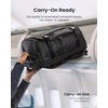 image:imagetomtoc Travel Backpack 40L TSA Carry On Bag Flight Approved PFAS FreeBlackripstop