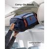 image:imagetomtoc Travel Backpack 40L TSA Carry On Bag Flight Approved PFAS FreeCoastal Blueripstop