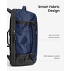 image:imagetomtoc Travel Backpack 40L TSA Carry On Bag Flight Approved PFAS FreeDark Blueripstop