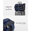 image:imagetomtoc Travel Backpack 40L TSA Carry On Bag Flight Approved PFAS FreeDark Blueripstop