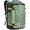 image:imagetomtoc Travel Backpack 40L TSA Carry On Bag Flight Approved PFAS FreeMoss Greenripstop
