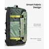 image:imagetomtoc Travel Backpack 40L TSA Carry On Bag Flight Approved PFAS FreeMoss Greenripstop