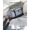 image:imagetomtoc Travel Backpack 40L TSA Carry On Bag Flight Approved PFAS FreeSilver Grayripstop