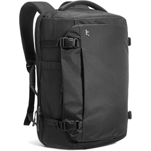 image:imagetomtoc Travel Backpack 40L TSA Carry On Bag Flight Approved PFAS FreeBlackripstop