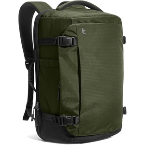 image:imagetomtoc Travel Backpack 40L TSA Carry On Bag Flight Approved PFAS FreeGreenripstop